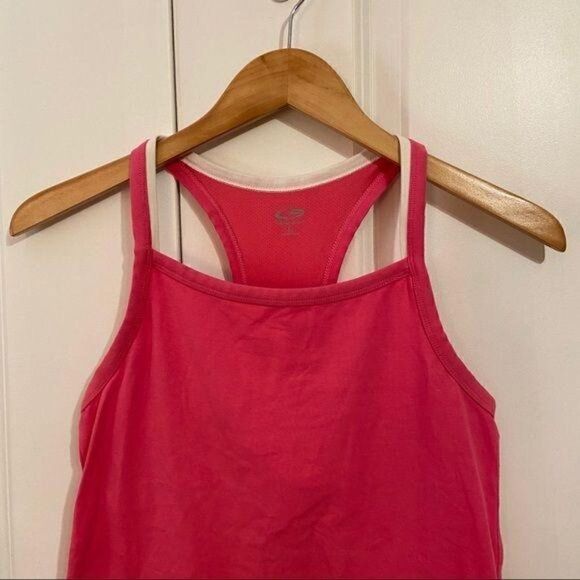 Champion Pink Racerback Supportive Tank Top Large - Picture 2 of 5